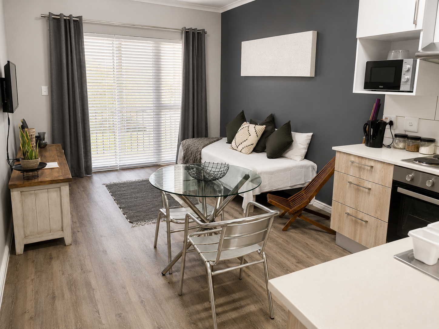 Living Area (2-Bedroom Unit)